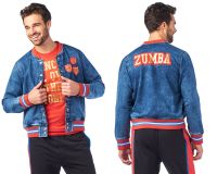 Zumba Spirit Denim Bomber Jacket (เสื้อแจ็คเก็ต เสื้อคลุมออกกำลังกายซุมบ้า)