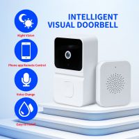 【LZ】 Wireless Doorbell Home Welcome Doorbell Smart Outdoor Doorbell With Camera Night Vision HD Video Door Bell for Tuya Voice Change