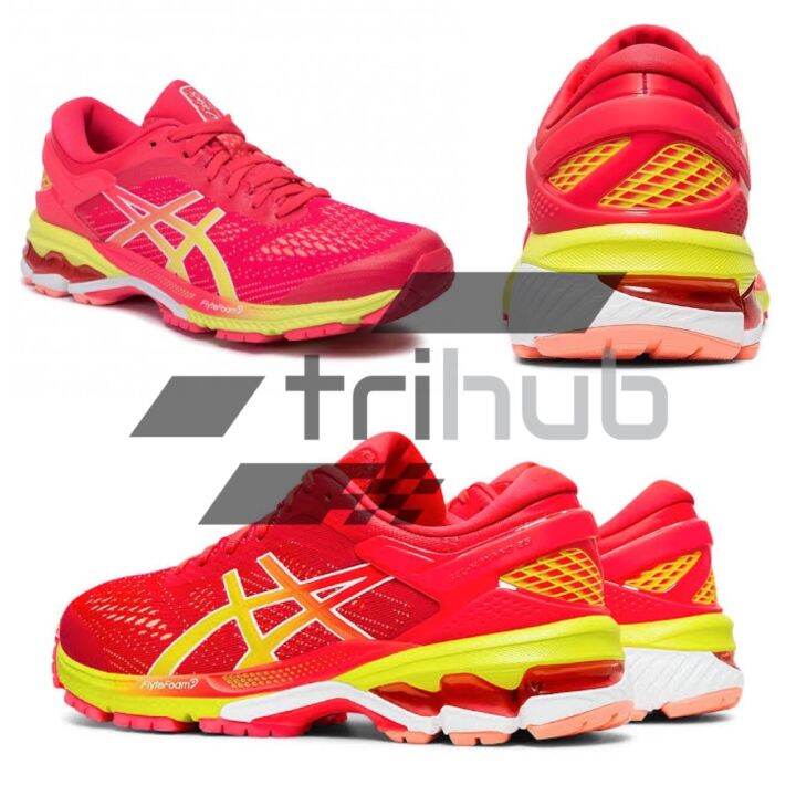 asics kayano 26 sour yuzu