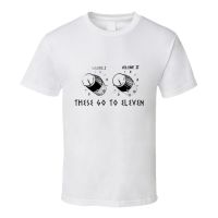 เสื้อยืดผ้าฝ้าย พิมพ์ลายภาพยนตร์ Spinal Tap This Go To 11 คุณภาพสูง