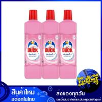 น้ำยาล้างห้องน้ำ กลิ่นพิ้งค์ สมูท 450 มล. (แพ็ค3ขวด) เป็ด duck Bathroom cleaner, pink smooth scent น้ำยา ล้างห้องน้ำ ทำความสะอาด อเนกประสงค์ ทำความสะอาดห้องน้ำ