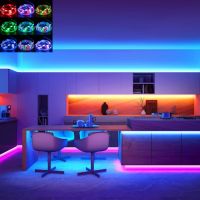 Color LED Strip Tape Decor For Room Flexible 2835 Tape Diode With Remote Control LED Strip Light TV Backlight Neon LED Lighting LED Strip Lighting