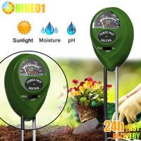 3 In1 Soil Water Moisture PH Meter Acidity Humidity Sunlight Light PH Test Garden Flowers Moist Sensor Tester Testing Instrument