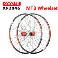 KOOZER XF2046 Wheelset Mountain จักรยานเบรคขอบล้อ26er 27.5er 29er Thru Axle Quick Relea XM490 Hub สำหรับ8 9 10 11ความเร็ว