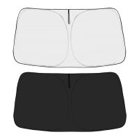 สำหรับ Kia Soul 2023รถ Sun Shade ด้านหน้า Window Shade Cover Visor กระจกบังแดด2023อุปกรณ์เสริม