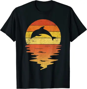 Dolphin Flipper Tv Show Classic Retro T Shirt Tee Shirts Mens Womens Gift  New