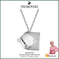 ?Swarovski?Letra Silver Letter จดหมายรักสร้อยคอจี้เพชร,S925 สร้อยคอแฟชั่นสตรีเงินสเตอร์ลิง,ของขวัญวันเกิดวันวาเลนไทน์