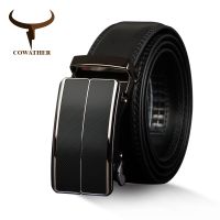 【jw】◑  Chegada vaca dos homens de couro genuíno cinta cinto masculino cintos fivela automática para alloy buckle