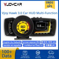 ✚ Vjoy Hawk 3.0 Car HUD Multi-Function Dashboard Head Up Display OBD2 GPS Smart Speedometer Auto Gauge Alarm System Turbo Boost