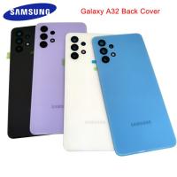 Samsung Galaxy A32ที่อยู่อาศัยปกหลังประตูด้านหลังเปลี่ยนโทรศัพท์กรณีที่มีเลนส์กล้อง