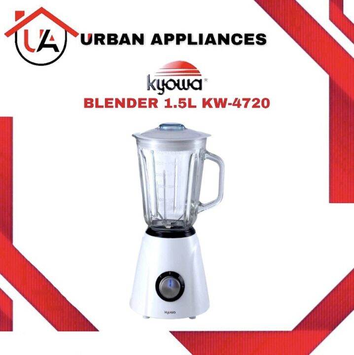 Kyowa Blender 1.5L KW4720 Ice Crusher White Lazada PH