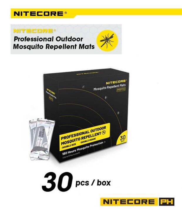 Nitecore MRM10 Mosquito Repellent Mat (30pcs) Lazada PH