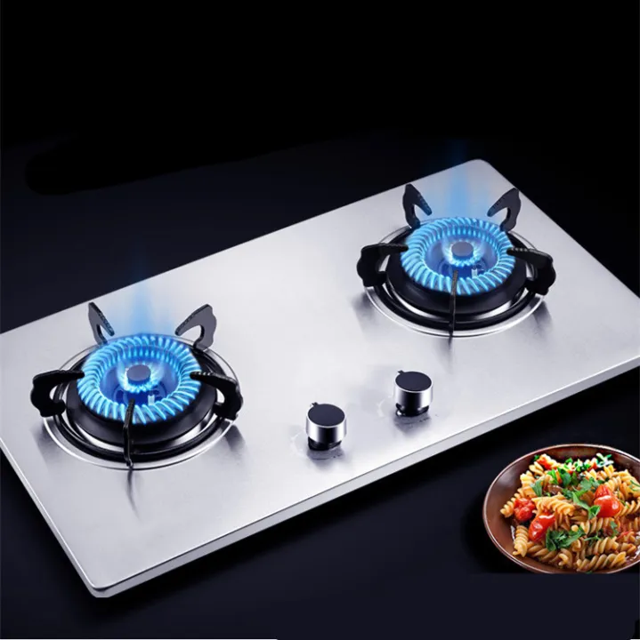 Gas Stove Embedded Natural Gas Liquefied Gas Stainless Steel Large Gas ...