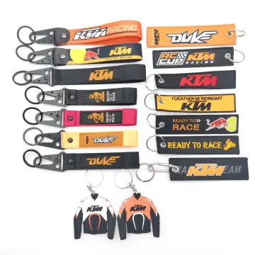 Spidy Moto Silicon Rubber for KTM Keychain Keyring Orange Keychain :  Amazon.in: Car & Motorbike