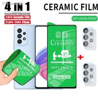 4IN1 HD Soft Ceramic Film For Samsung Galaxy A53 5G A54 A33 A14 A52S A72 A32 M54 A34 A73 A13 A22 A12 Lens Screen Protectors Film