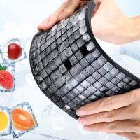 hot【cw】 Food grade silicone ice cube tray 160 grid mini square mold maker kitchen