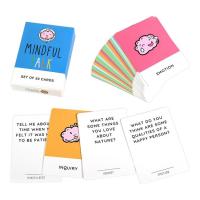 Party Game Cards Strategy Games Educational Toy Challenging Easy Mindful Talk Card Game Meaningful Social Games Funny Board Game Party Supplies for Gatherings Events Festivals gaudily