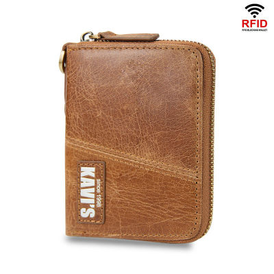 High Quality Fashion Mens Short Wallet Genuine Leather Men Wallets Brand Male Purse Small Portable Boy Card Holder Hot