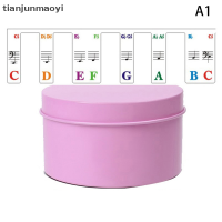 [Tianjunmaoyi] สติกเกอร์คีย์บอร์ดเปียโนเปียโนไฟฟ้าตั้งตรง61 88-Keys สัญกรณ์เก็บสัญลักษณ์แถบกระดาษโน้ตป้ายสำหรับนักเรียนผู้เริ่มต้น