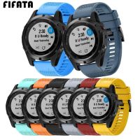 ☜ FIFATA 20 22 26mm Quick Release Silicone Band Strap For Garmin Fenix 5 5S 5X 6 6S 6X 3 3HR GPS Smart Watch Replacement Wristband