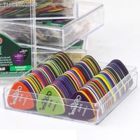 ♟❧ 1 Box Guitar Picks Acoustic Electric Bass Plectrum Mediator Guitar Accessories Thickness 0.58 - 1.5 mm