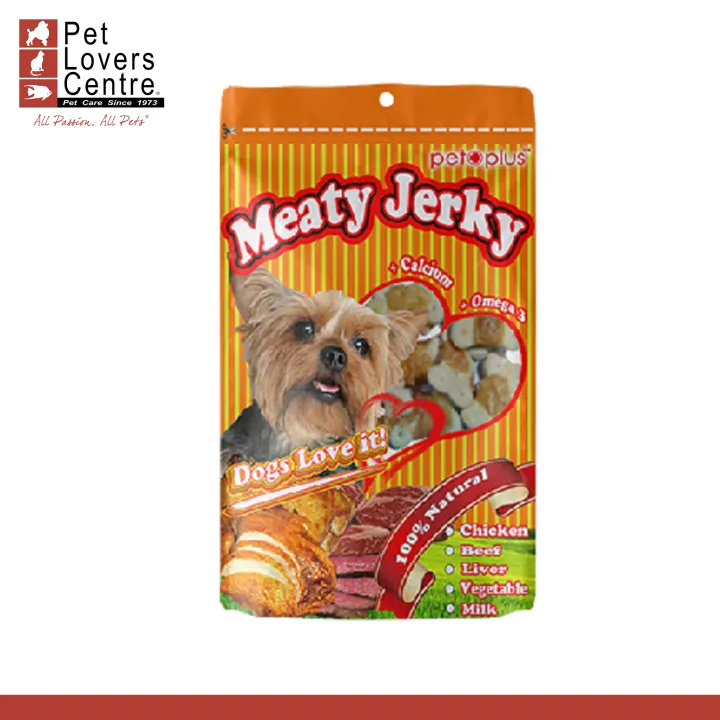 Pet Plus Dog Treat Meaty Jerky Cookie Chicken Wrap Lazada PH