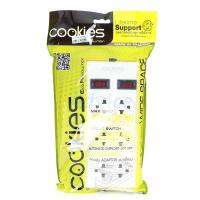 Cookies  อุปกรณ์จ่ายไฟ POWER BAR CKD-6210 (3M, 6ช่อง)