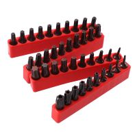 10ชิ้น25มมไขควงไขควง Torx 1/4ขาหกเหลี่ยม S2แม่เหล็กชุดรักษาความปลอดภัยเครื่องมือซ่อมแซมบิตไขควงไฟฟ้า T6 T40