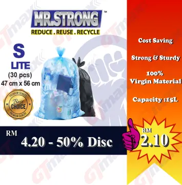 Small Garbage Bag 47cm x 55cm Malaysia - TheWwarehouse