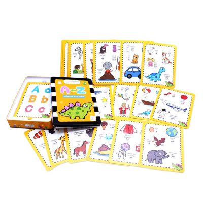 Plan For Kids - ชุด บัตรภาพ JUMBO ไทย-อังกฤษ-จีน (2 in 1 เป็นทั้งแฟลชการ์ดและแบบฝึกเขียนแล้วลบได้ 3 ภาษา)