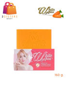 **แพ็คเกจใหม่** สบู่ไวท์ออร่า WHITE AURA MIRACLE CARROT SOAP ไวท์ ออร่า มิราเคิล แครอท 160 กรัม