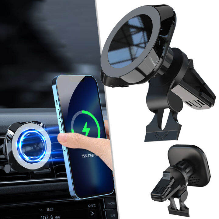 15W Wireless Charger Car Holder For MagSafe iPhone14 13 Pro