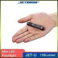 JETBeam JET-U ไฟฉาย LED 135ลูเมนใช้ CREE Xp-G2ไฟแฟลช Led 3โหมดแสงพวงกุญแจ EDC ขนาดเล็กสำหรับตั้งแคมป์