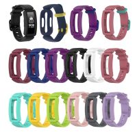 xinpan Silicone Smartwatch Strap for Fitbit-Ace3/ACE2/inspire/inspire HR-Band Waterproof-Adjustable Wrist Bracelets