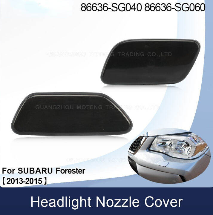 HYS HeadLight Lamp Washer Nozzle Cover Headlamp Water Spray Jet Cap For ...