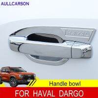 For Haval Dargo 2022 2021 Chrome Door Handle Cover Trim Bowl ABS Chromium Styling Film Outerior Decoration Accessories