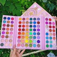 ☜☞ Boutique 96 Colors Eye Shadow Plate Shimmer Matte Sequin Eyeshadow Colorful Stage Ball Dedicated Neon Eyeshadow Palette Beauty