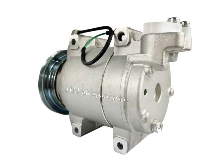 คอมแอร์-ใหม่-อีซูซุ-เดก้า-npr-130-npr-150-elf-720-compressor-isuzu-deca-valeo-คอมเพรสเซอร์แอร์-คอมแอร์รถยนต์