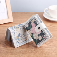 Compact Card Holder Business Card Case Money Bill Pouch Multiple Card Slots ID Badge Holder Cardholder Wallet