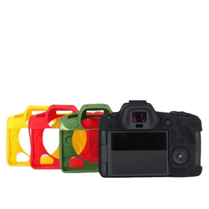 กระเป๋าเคสหุ้มปกป้องผิวซิลิโคน-r5สำหรับกล้อง-canon-eos-r5กล้องดิจิตอล