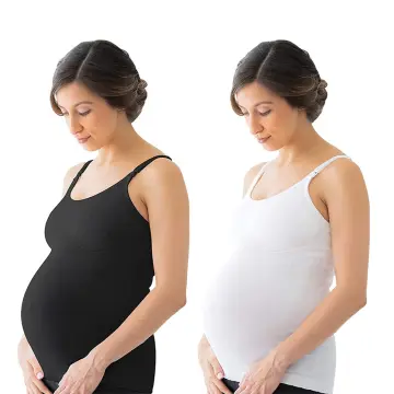 Medela Nursing Cami For Maternity/Breastfeeding, Black, Large