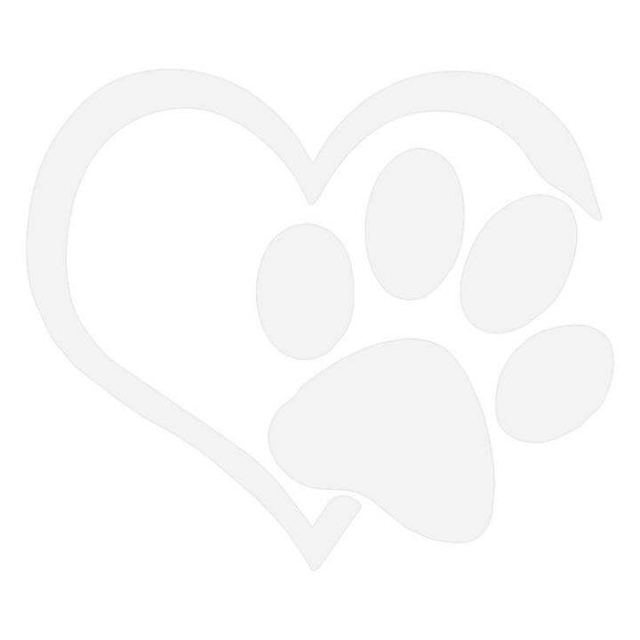 heart-decals-for-cars-waterproof-automotive-dog-paw-print-stickers-footprint-decals-for-trucks-walls-hotels-decoration-cute-love-stickers-for-restaurants-window-laptops-greater