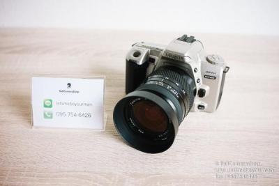 ขายกล้องฟิล์ม Minolta a404SI สภาพสวย ใช้งานได้ปกติ Serial 94916414 พร้อมเลนส์ Tokina 28 – 80mm F3.5 – 5.6