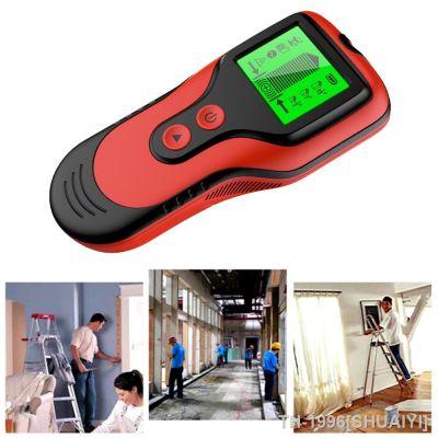 SHUAIYI Wall Metal Scanner Wall Tester Stud AC Live Wires Cable Detector Measuring Instrument Multifunctional 3 In 1 Electric Box Finder
