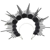 Goth Bunga Crown HaloCrown Destar Destar Headpiece มงกุฎ Berduri Headpiece มงกุฎ