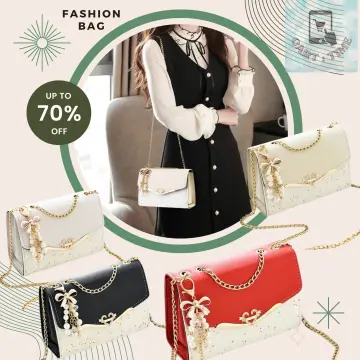 Shop Bags Women Sling Bag With Chain with great discounts and prices online  - Sep 2023