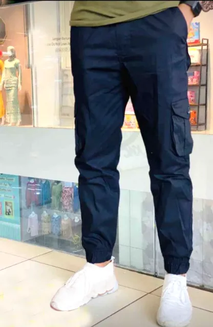 six pocket cargo joggers