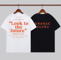 NEW เสื้อยืดก้าวไกล?️ Orange club ?️เสื้อยืดฝ้ายฤดูร้อน