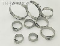 ▽■✇ Free shipping middle size pipe Clamps High Quality 10PCS Stainless Steel 304 Single Ear Hose Clamps Assortment Kit Single