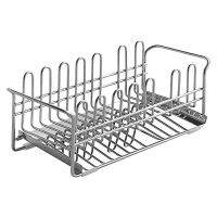 【CC】 Tableware Drain Basket Racks 1pcs Durable Multipurpose Practical Sturdy Sink Dish Drainer